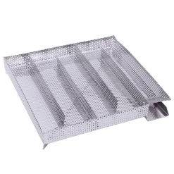 BBQ-Toro Edelstahl Kaltrauchgenerator, 27 X 26,5 Cm, Kaltraucherzeuger