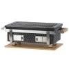 BBQ-Toro Keramik Holzkohletischgrill Mit Holzunterlage | Grau | Outdoor Hibachi Grill Für Camping -Camping Store ktg3g keramiktischgrill bild1 2000px 1280x1280