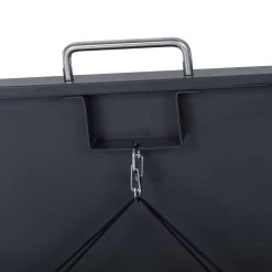 Zelsius Mülltonnenbox-Set Für Vier Mülltonnen | Anthrazit RAL 7016 | Edelstahl | Müllbox -Camping Store mbox11d muelltonnenbox Bild10 2000px neu 1280x1280