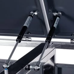 Zelsius Mülltonnenbox-Set Für Vier Mülltonnen | Anthrazit RAL 7016 | Edelstahl | Müllbox -Camping Store mbox11d muelltonnenbox Bild11 2000px neu 1280x1280