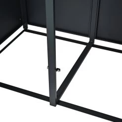 Zelsius Mülltonnenbox Für Vier Mülltonnen, Anthrazit RAL 7016, Inkl. Erweiterungsmöglichkeit -Camping Store mbox13d muelltonnenbox bild6 2000px 1280x1280