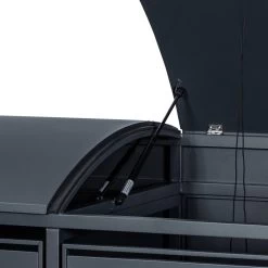 Zelsius Mülltonnenbox Mit Abgerundetem Deckel Für Drei 120 - 240 Liter Mülltonnen Anthrazit RAL 7016 -Camping Store mbox15d muelltonnenbox bild2 2000px 1280x1280 2