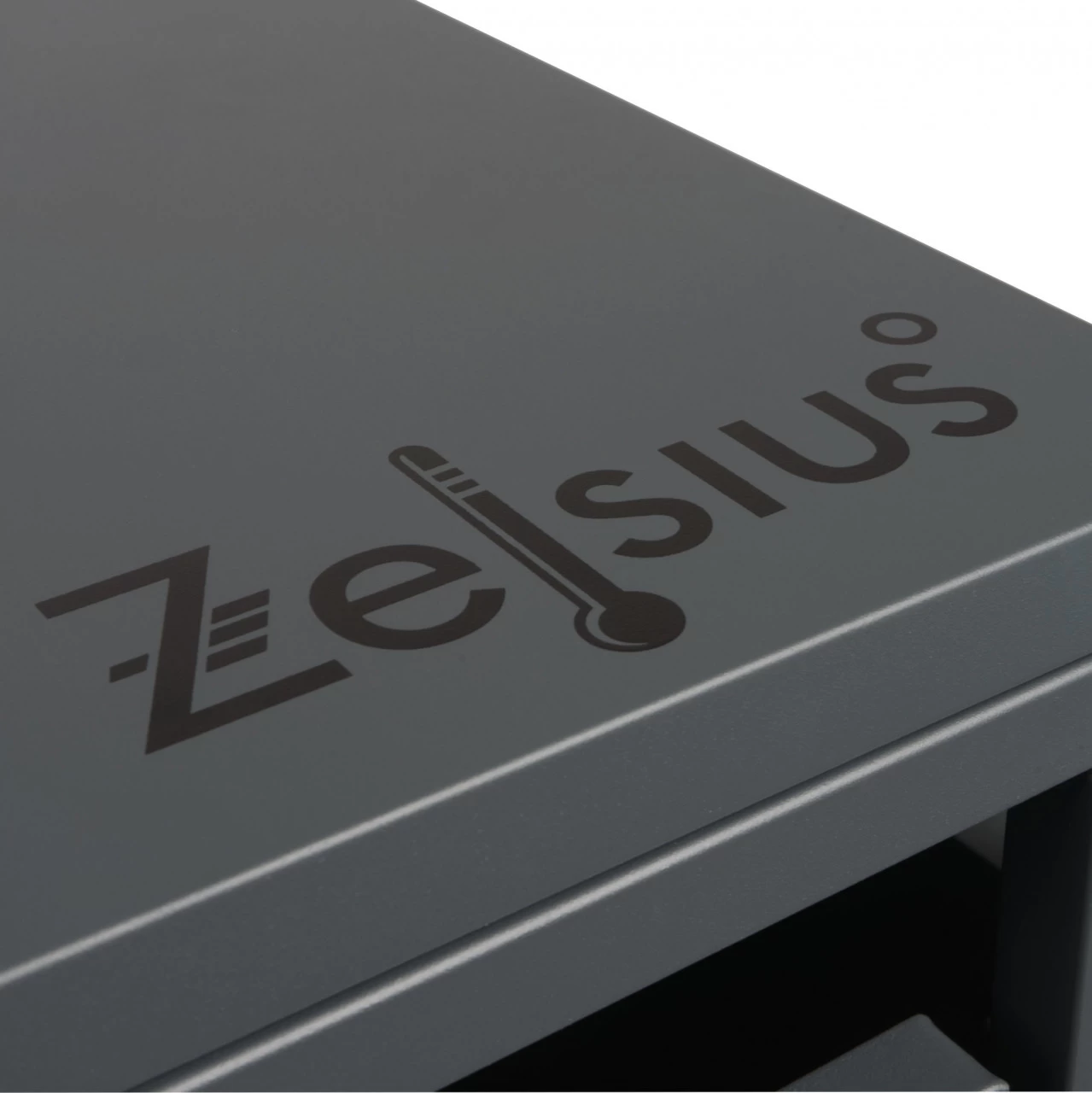 Zelsius Mülltonnenbox-Set Für Vier Mülltonnen | Anthrazit RAL 7016 | Tür In Holzoptik 11 Zelsius Mülltonnenbox-Set Für Vier Mülltonnen | Anthrazit RAL 7016 | Tür In Holzoptik – Bild 9