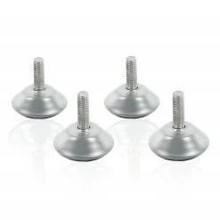 Zelsius Möbelfüße Ø 40 Mm (4 Stück) | Gewinde Ø 8 Mm, M8 | Füße, Verstellbar -Camping Store mf4 moebelfuesse bild3 2000px 1280x1280