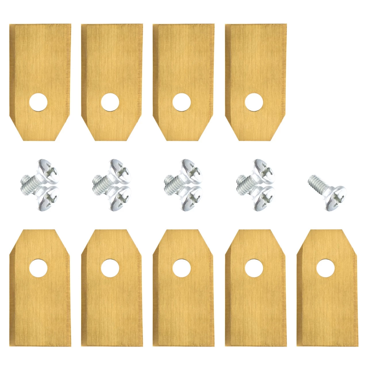 Zelsius Premium Titan Ersatz Messer (9 Stück) Für Viele Rasenmäher Roboter Gängiger Marken 4 Zelsius Premium Titan Ersatz Messer (9 Stück) Für Viele Rasenmäher Roboter Gängiger Marken – Bild 2