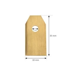 Zelsius Premium Titan Ersatz Messer (30 Stück) Für Viele Rasenmäher Roboter Gängiger Marken -Camping Store mm1 messer maehroboter masse 1500px 1280x1280