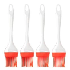 BBQ-Toro 4er Set Silikon Backpinsel Grillpinsel | 21 Cm | Hitzebeständig