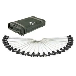 CampFeuer - 25x T-Pegs, 30 Cm Heringe, Erdnägel