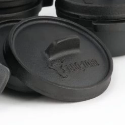 BBQ-Toro Serviertöpfe Set (6-er Pack) Ø 11 Cm Gusseisen Mini Gusstopf -Camping Store pan07 serviertopf bild2 mit logo 2000px 1280x1280