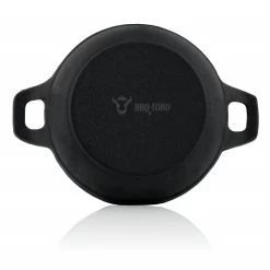 BBQ-Toro Gusseisen Grillpfännchen (6-er Set) | Ø 13 Cm | Bereits Eingebrannt -Camping Store pan17 servierpfaennchen rund bild5 2000px 1280x1280