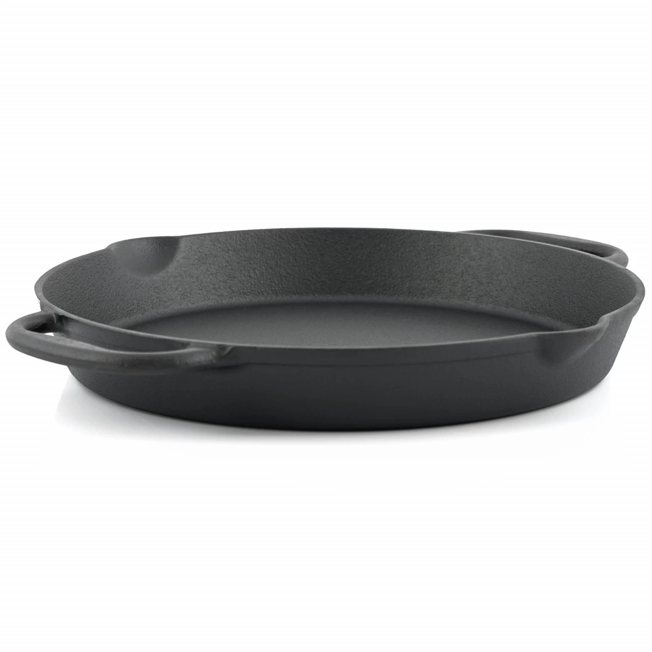 BBQ-Toro Gusseisen Grillpfanne Ø 35 Cm - Servierpfanne Mit Ausgießer 6 BBQ-Toro Gusseisen Grillpfanne Ø 35 Cm - Servierpfanne Mit Ausgießer – Bild 4