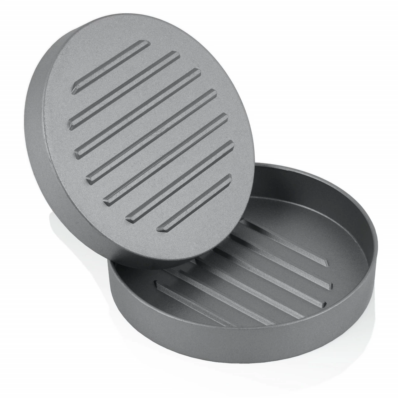 BBQ-Toro Aluminium Burgerpresse | Ø 11,8 Cm | Grau | Fleischformer 8 BBQ-Toro Aluminium Burgerpresse | Ø 11,8 Cm | Grau | Fleischformer – Bild 6