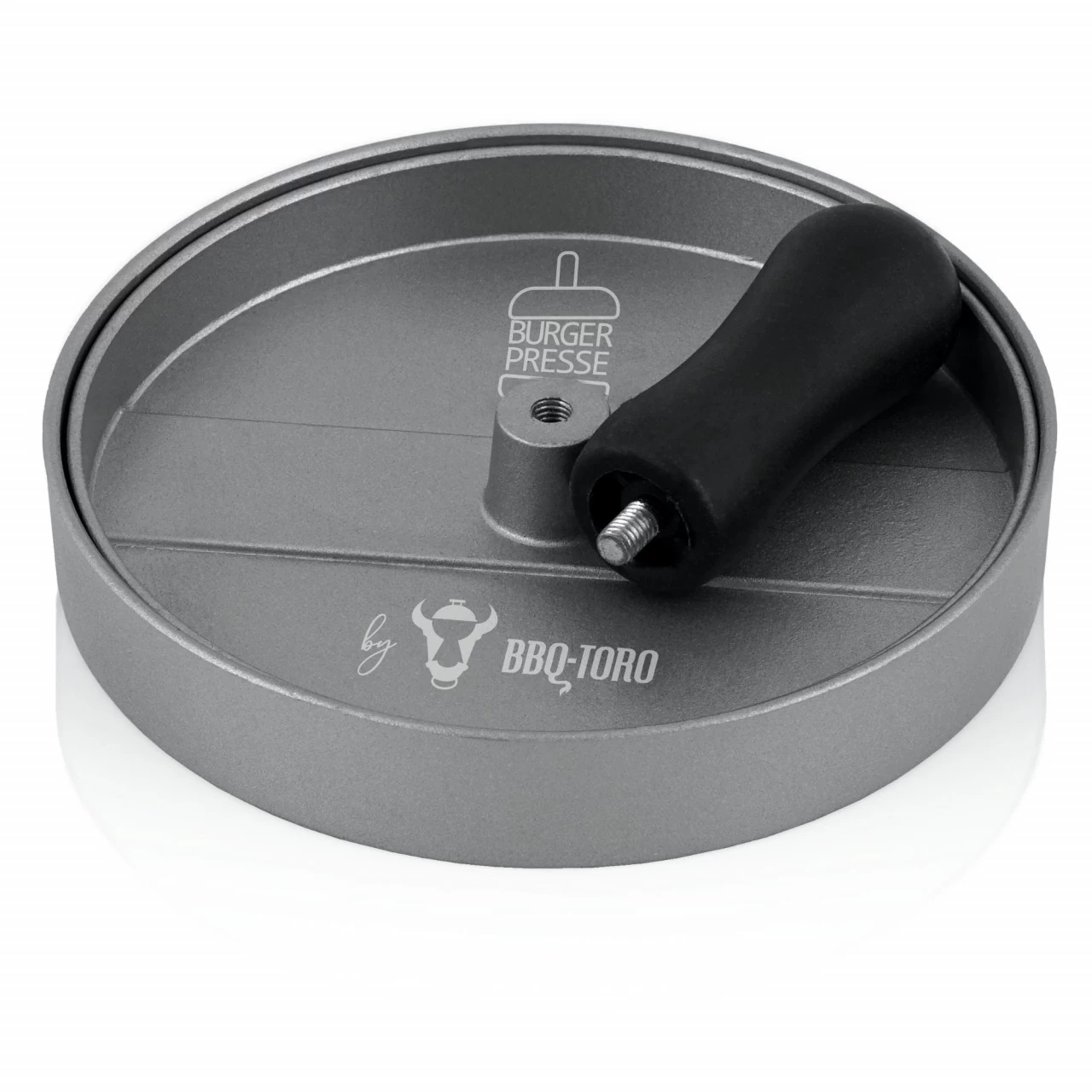 BBQ-Toro Aluminium Burgerpresse | Ø 11,8 Cm | Grau | Fleischformer 10 BBQ-Toro Aluminium Burgerpresse | Ø 11,8 Cm | Grau | Fleischformer – Bild 8