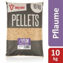 BBQ-Toro 10 Kg Plum Pellets Aus 100% Pflaumenholz | Pflaumenpellets