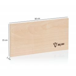 BBQ-Toro Räucherbrett Aus 100 % Buchenholz (6 Stück) | 30 X 15 X 1 Cm | Grillen -Camping Store plank2 raeucherbretter massbild 2000px 1280x1280
