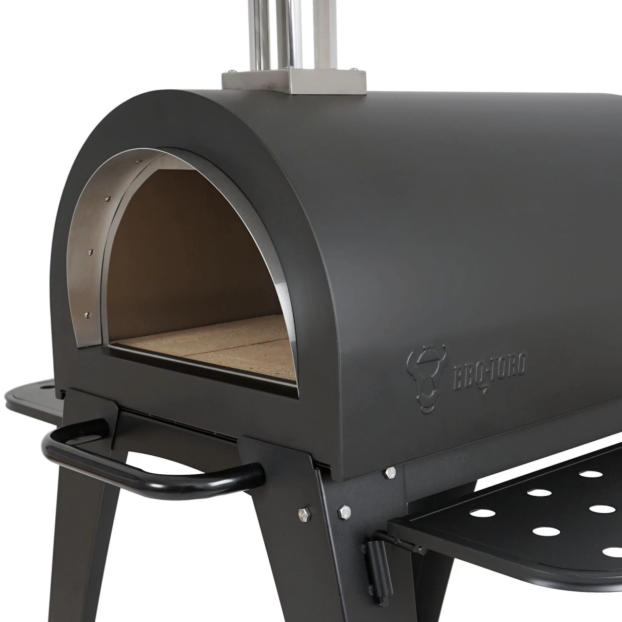 BBQ-Toro Pizzaofen "Havai" Mit Schamottesteinen, Pizza Steinbackofen 6 BBQ-Toro Pizzaofen "Havai" Mit Schamottesteinen, Pizza Steinbackofen – Bild 4