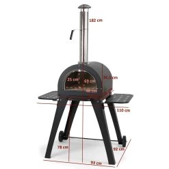 BBQ-Toro Pizzaofen "Havai" Mit Schamottesteinen, Pizza Steinbackofen 13 BBQ-Toro Pizzaofen "Havai" Mit Schamottesteinen, Pizza Steinbackofen -Camping Store pof2 pizzaofen masse 2000px 1280x1280