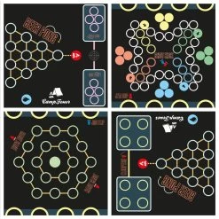 CampFeuer Bierpong Tisch, Klappbarer 6 In 1 Party Multigame Tisch Inkl. 106-teiliges Zubehörset -Camping Store pong1 multigame tisch bild6 2000px 1280x1280