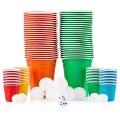 CampFeuer Bierpong Tisch, Klappbarer 6 In 1 Party Multigame Tisch Inkl. 106-teiliges Zubehörset -Camping Store pong set1 multigame tisch bild2 2000px 1280x1280