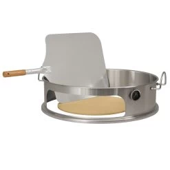 BBQ-Toro Pizza Einsatz Set Für Ø 57 Cm Kugelgrill, Edelstahl Element -Camping Store pspr1 pizzaring bild1 2000px 1280x1280