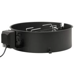 BBQ-Toro Grillspieß-Set Für Ø 47 Cm Kugelgrill Mit Grillkörper, Spieß, Motor Und Fleischnadeln