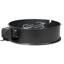 BBQ-Toro Grillspieß-Set Für Ø 57 Cm Kugelgrill Mit Grillkörper, Spieß, Motor Und Fleischnadeln