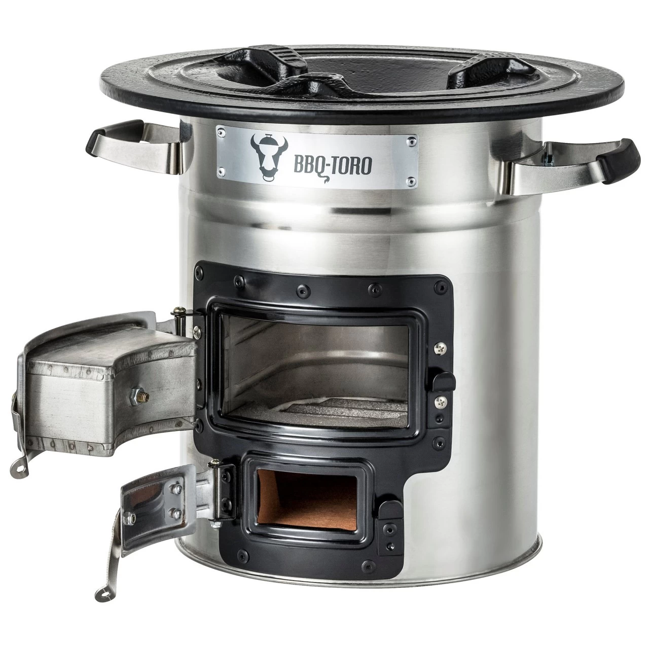 BBQ-Toro Raketenofen RAKETE #2, Edelstahl Rocket Stove 8 BBQ-Toro Raketenofen RAKETE #2, Edelstahl Rocket Stove – Bild 6