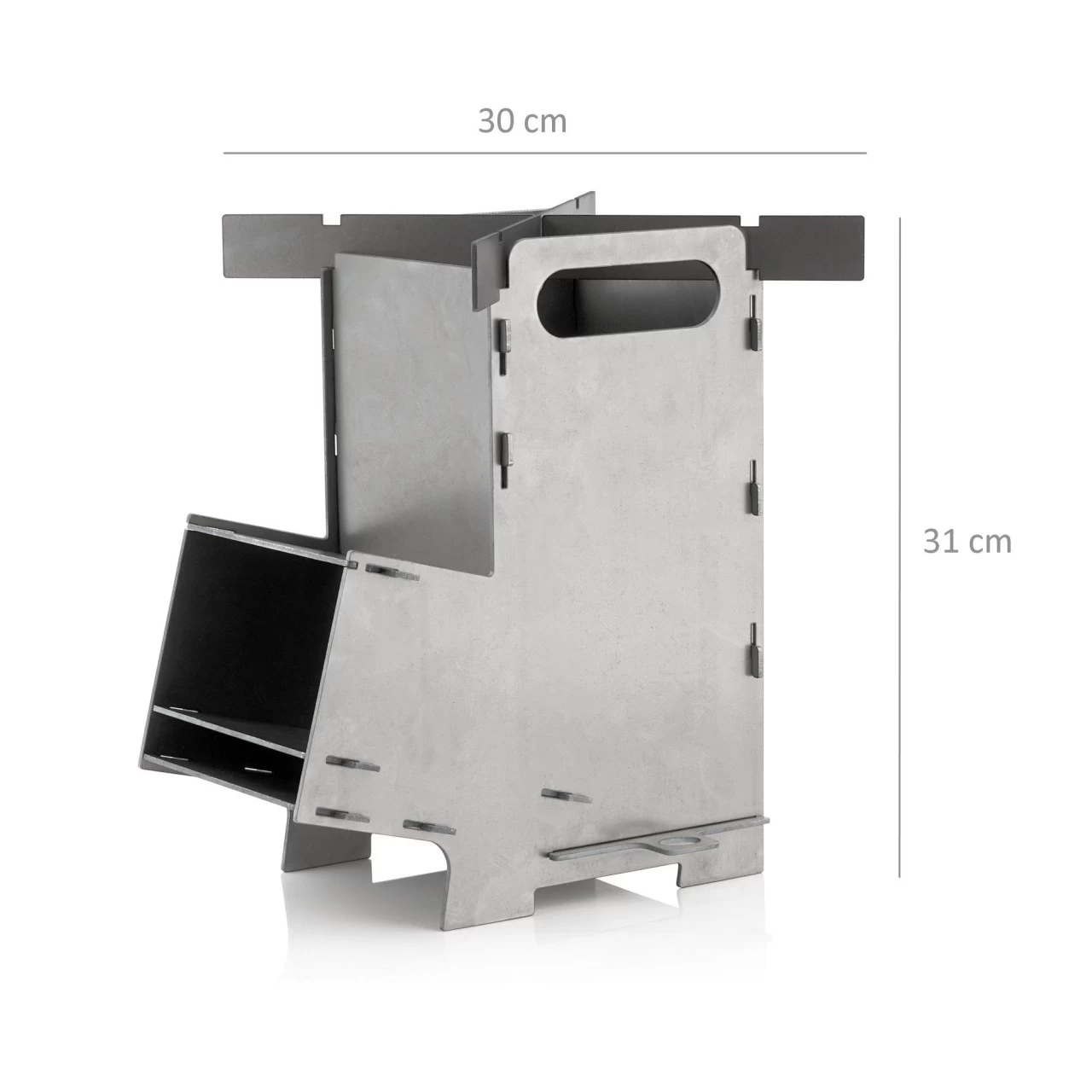 BBQ-Toro Raketenofen RAKETE #5, Rocket Stove Stecksystem 7 BBQ-Toro Raketenofen RAKETE #5, Rocket Stove Stecksystem – Bild 5