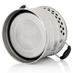 BBQ-Toro Edelstahl Kochtopf Für Raketenofen, 7,0 Liter Topf Mit Deckel -Camping Store rakpot1 bild3 2000px 1280x1280