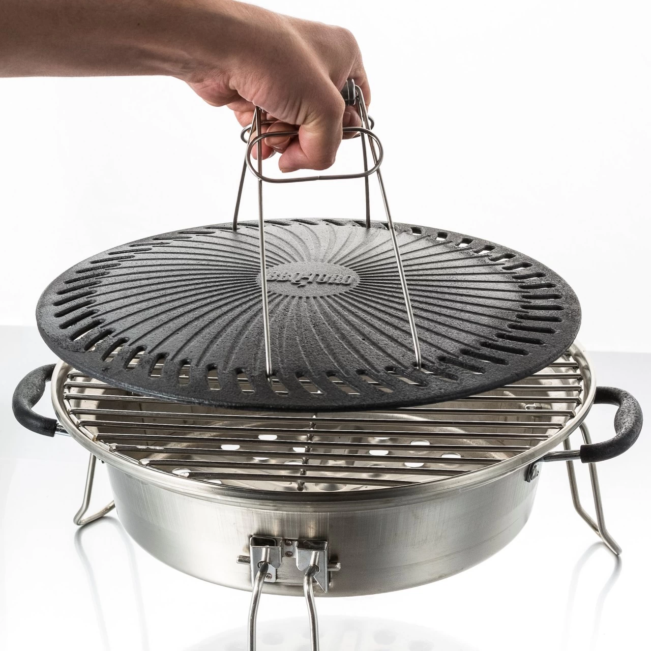 BBQ-Toro Grillaufsatz Set Für Raketenofen, Mit Grillrost, Grillplatte 9 BBQ-Toro Grillaufsatz Set Für Raketenofen, Mit Grillrost, Grillplatte – Bild 7