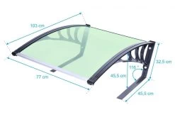 Zelsius Mähroboter Garage | 77 X 103 X 45,5 Cm | Grün | Überdachung -Camping Store roga2 roboter garage bild3 big 1280x1280