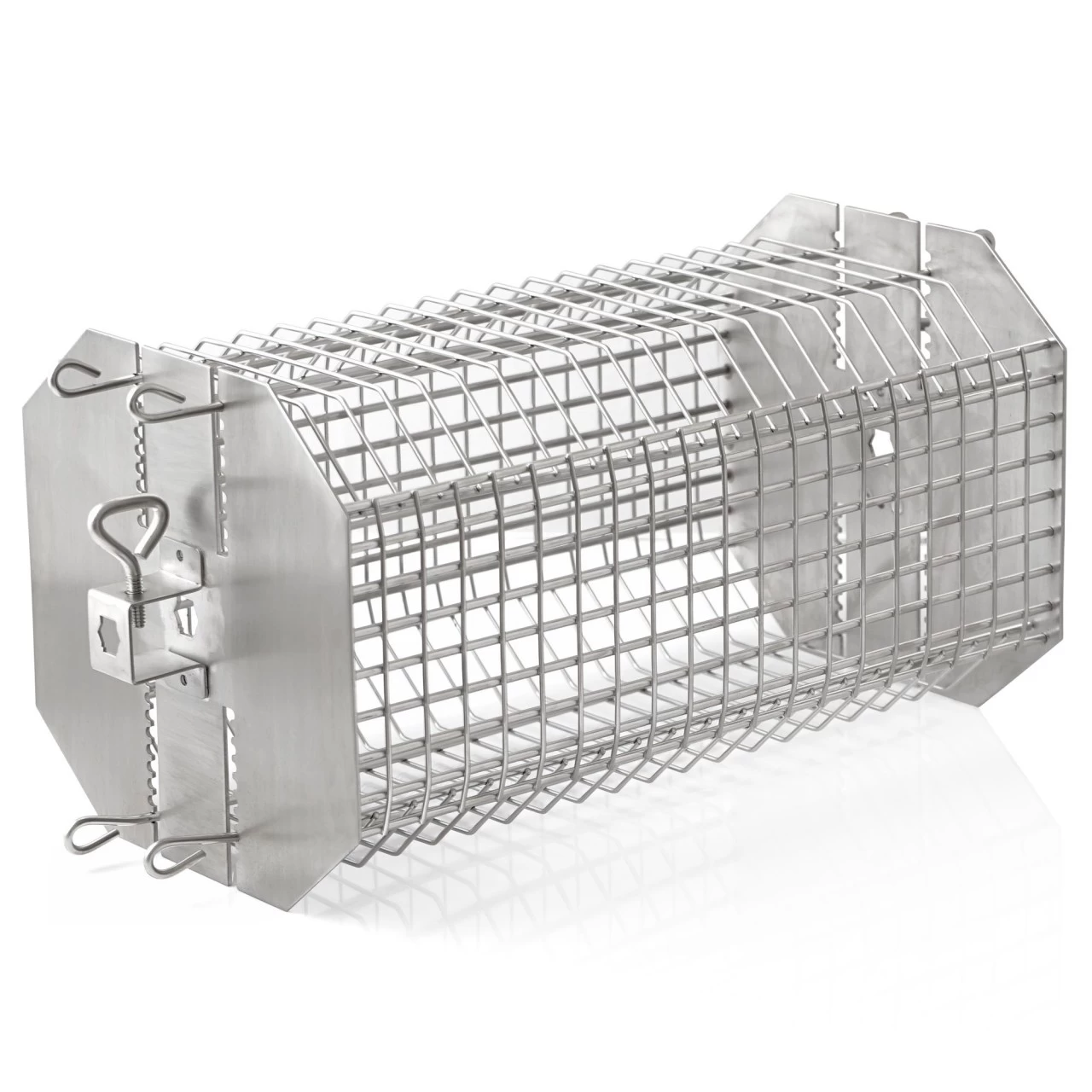 BBQ-Toro Edelstahl Rondell Grillkorb Für Drehspieße Höhenverstellbar 3 BBQ-Toro Edelstahl Rondell Grillkorb Für Drehspieße Höhenverstellbar