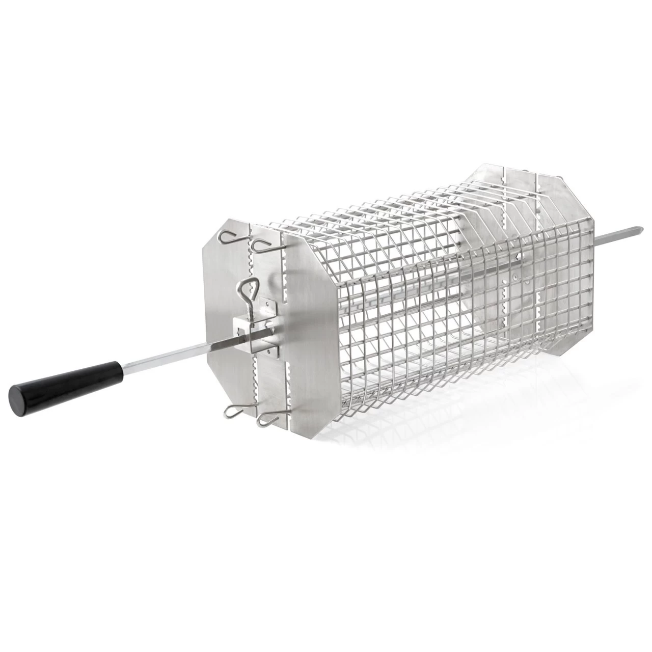 BBQ-Toro Edelstahl Rondell Grillkorb Für Drehspieße Höhenverstellbar 4 BBQ-Toro Edelstahl Rondell Grillkorb Für Drehspieße Höhenverstellbar – Bild 2