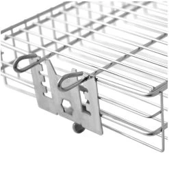 BBQ-Toro Edelstahl Grillkorb Für Drehspieß, Flachkorb Höhenverstellbar -Camping Store ron4 rondell bild4 2000px 1280x1280