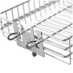 BBQ-Toro Edelstahl Grillkorb Für Drehspieß, Flachkorb Höhenverstellbar -Camping Store ron4 rondell bild5 2000px 1280x1280