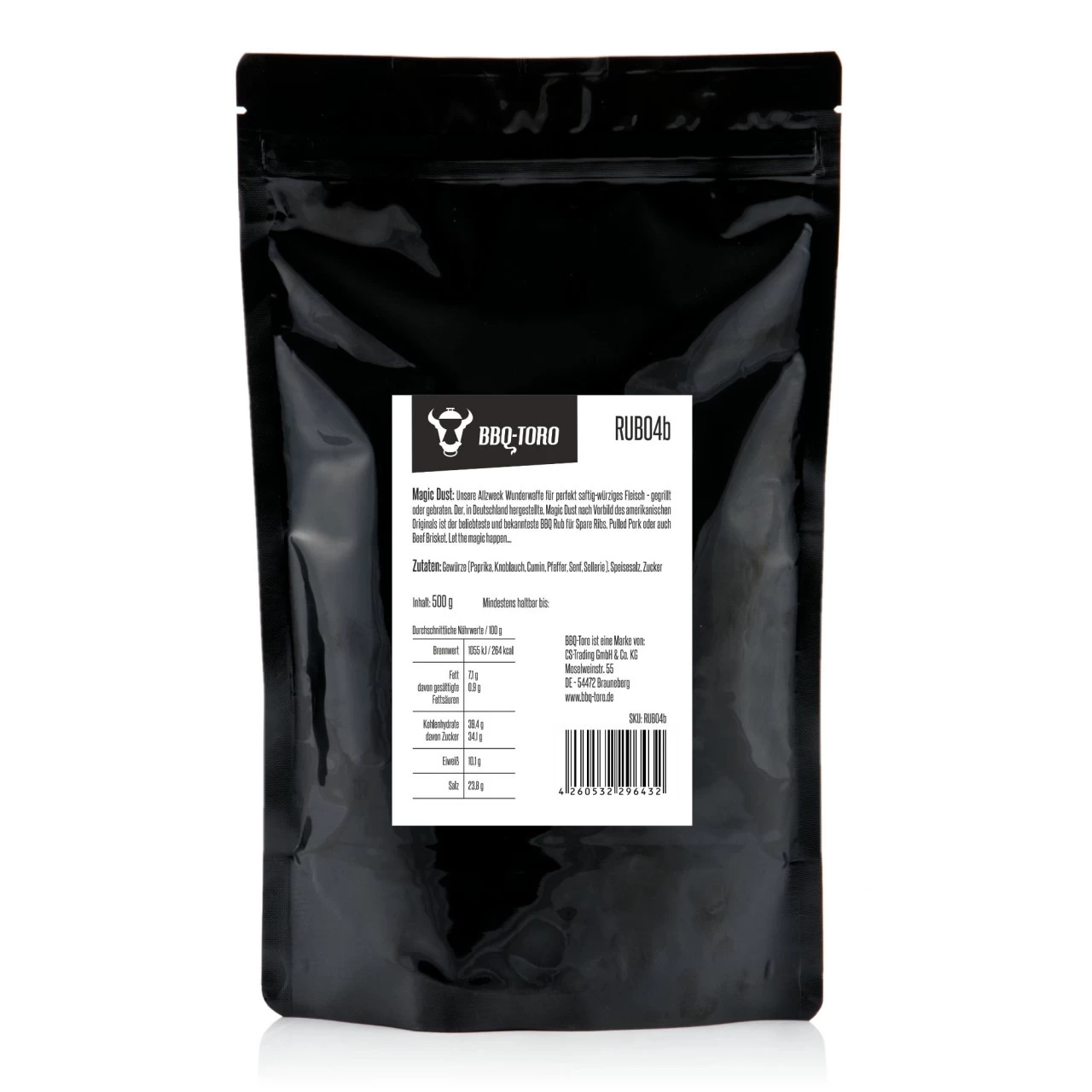 BBQ-Toro Magic Dust | 500 Gr. | Gewürzzubereitung | BBQ Rub Für Spare Ribs 5 BBQ-Toro Magic Dust | 500 Gr. | Gewürzzubereitung | BBQ Rub Für Spare Ribs – Bild 3