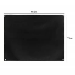 CampFeuer Funkenschutz-Matte Für Zeltofen | 98 X 76 Cm | Schwarz, Bodenschutz -Camping Store safe1 feuerschutzmatte zeltofen massbild 2000px 1280x1280