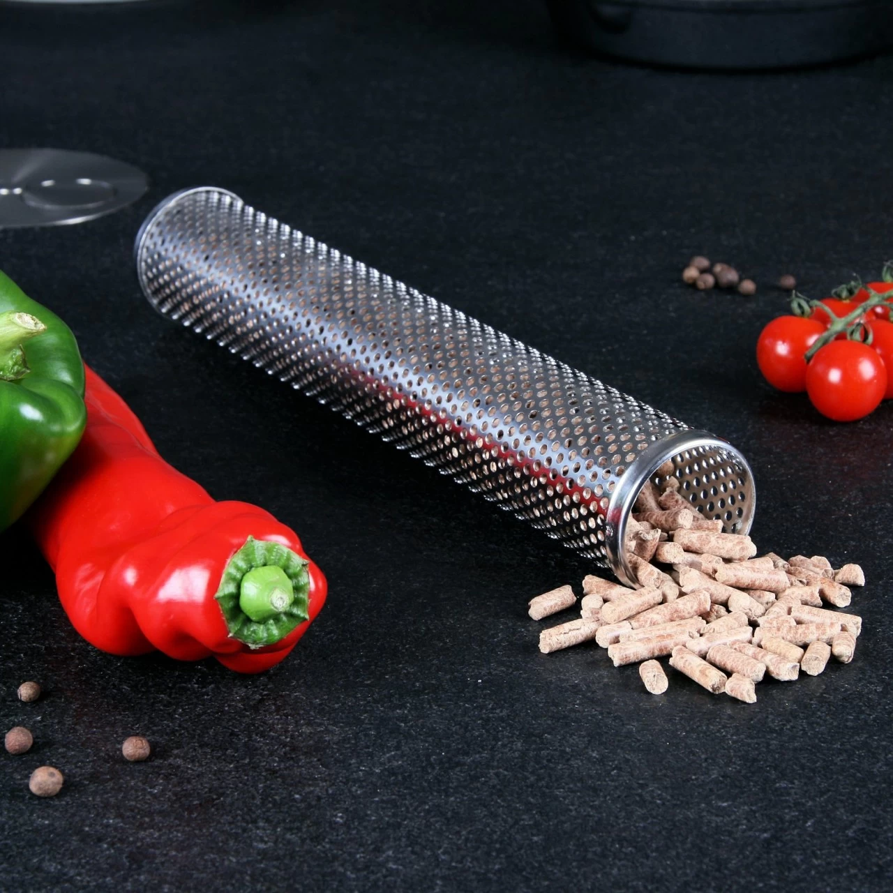 BBQ-Toro Edelstahl Räucherröhre Für Gasgrill, Holzkohlegrill | Smokerröhre 4 BBQ-Toro Edelstahl Räucherröhre Für Gasgrill, Holzkohlegrill | Smokerröhre – Bild 2