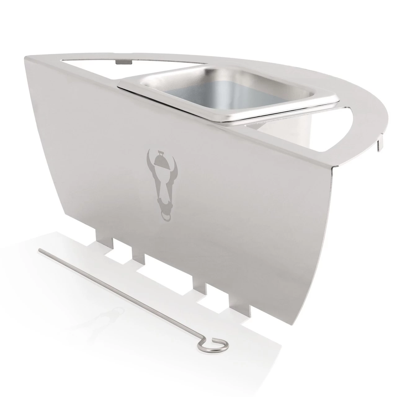 BBQ-Toro Premium Edelstahl Räuchereinsatz "Midland" Für Ø 57 Cm Kugelgrill 3 BBQ-Toro Premium Edelstahl Räuchereinsatz "Midland" Für Ø 57 Cm Kugelgrill