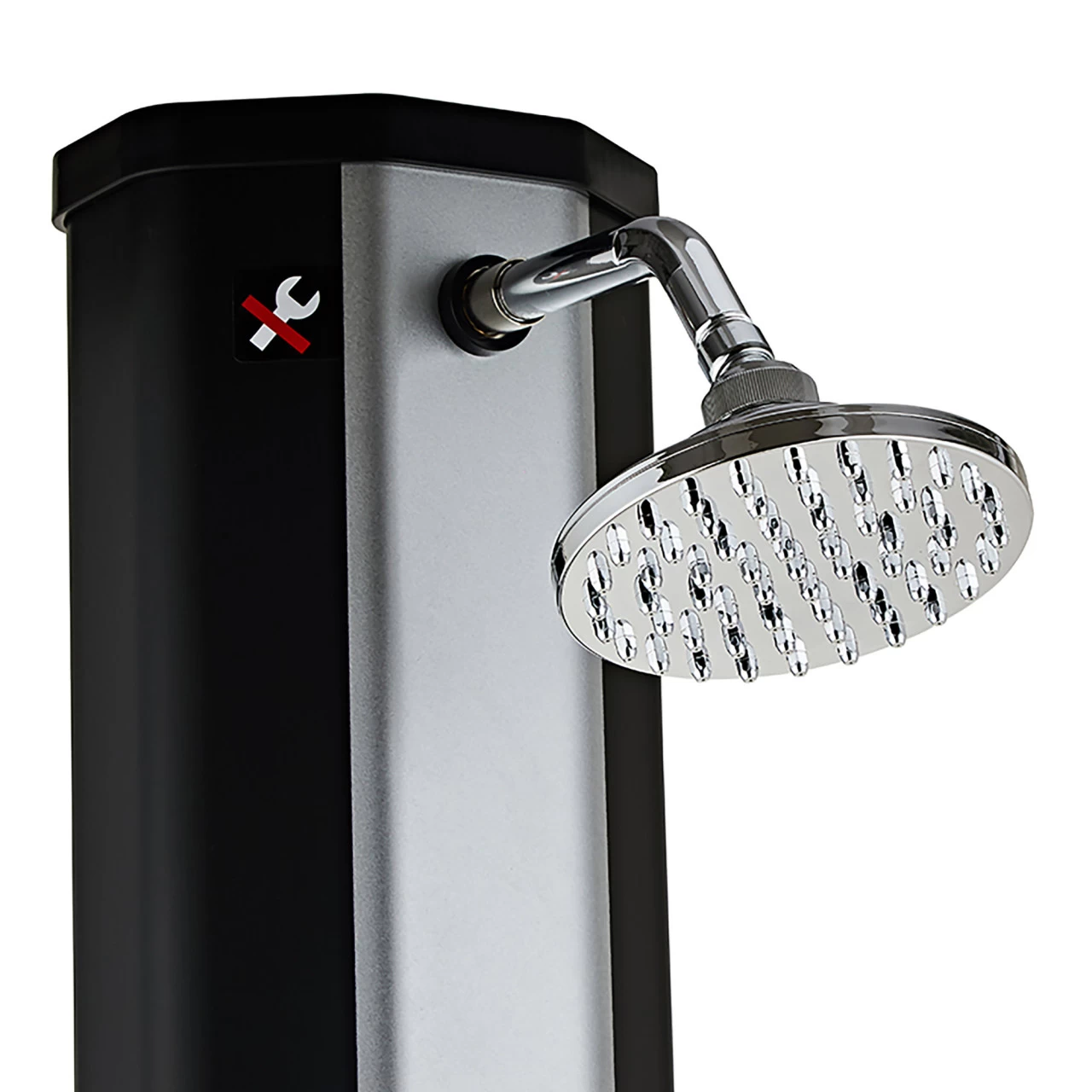 Zelsius Solardusche Taree | 60 Liter, Silber | Mit Wasserhahn Und Fußdusche Bis Max. 60 °C 8 Zelsius Solardusche Taree | 60 Liter, Silber | Mit Wasserhahn Und Fußdusche Bis Max. 60 °C – Bild 6