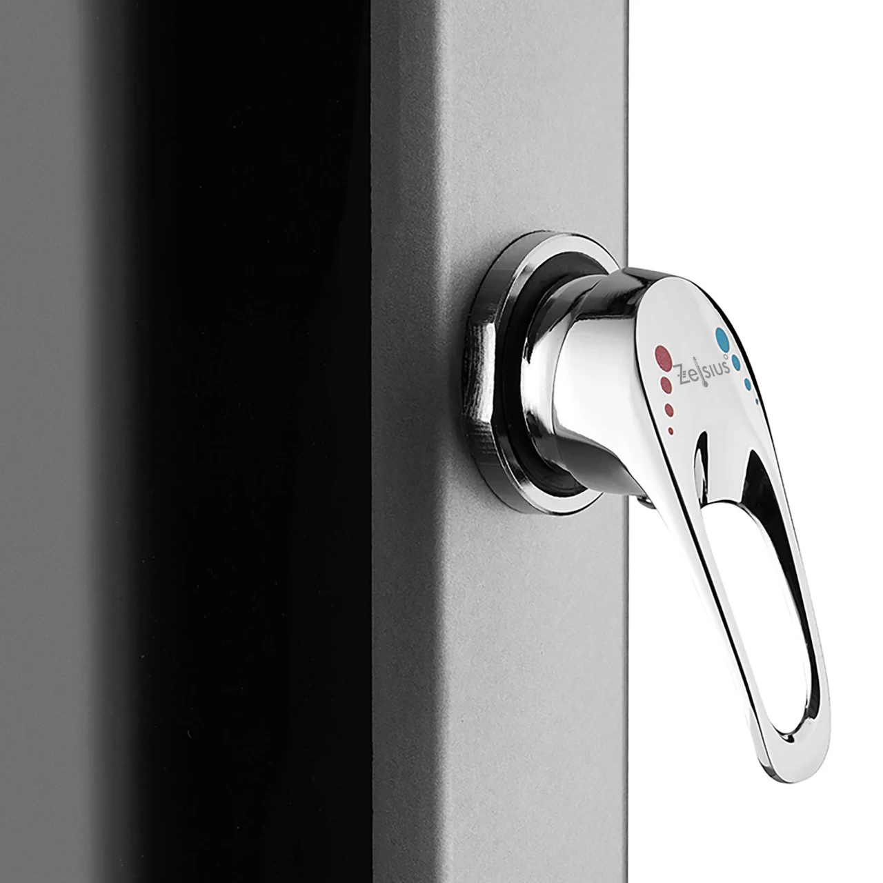 Zelsius Solardusche Taree | 60 Liter, Silber | Mit Wasserhahn Und Fußdusche Bis Max. 60 °C 10 Zelsius Solardusche Taree | 60 Liter, Silber | Mit Wasserhahn Und Fußdusche Bis Max. 60 °C – Bild 8