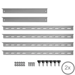 Zelsius Aluminium Solarmodul Halterung, Von 0 Bis 90 Grad, Für Zwei Panele, Stützstange 56 Cm 9 Zelsius Aluminium Solarmodul Halterung, Von 0 Bis 90 Grad, Für Zwei Panele, Stützstange 56 Cm -Camping Store somo2a set2 solarpanelhalterung bild3 2000px 1280x1280