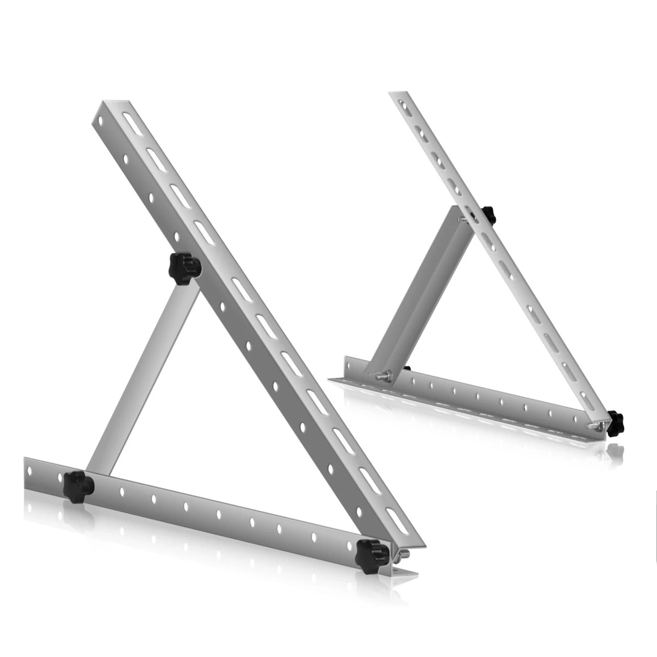 Zelsius Aluminium Solarmodul Halterung, Von 0 Bis 90 Grad, Für Ein Panel, Stützstange 56 Cm 5 Zelsius Aluminium Solarmodul Halterung, Von 0 Bis 90 Grad, Für Ein Panel, Stützstange 56 Cm – Bild 3