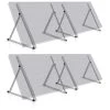 Zelsius Aluminium Solarmodul Halterung, Von 0 Bis 90 Grad, Für Vier Panele, Stützstange 104 Cm -Camping Store somo2c set4 solarpanelhalterung bild1 2000px 1280x1280