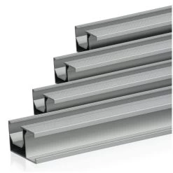 Zelsius Universal Aluminium Montageschiene 150 Cm Für Solarmodule, Befestigungsschiene, 4 Stück