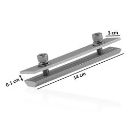 Zelsius Universal Aluminium Montageschienen Set Für Solaranlagen, 14-teilig, Aluprofil 12 Zelsius Universal Aluminium Montageschienen Set Für Solaranlagen, 14-teilig, Aluprofil -Camping Store somo3b solarmodulbefestigung massbild 2000px 1280x1280