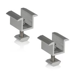 Zelsius Universal Aluminium Mittelklemme Für Solarpanele, 2 Stück Solarmodul Verbindung, T-Form