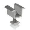 Zelsius Universal Aluminium Mittelklemme Für Solarpanele, Solarmodul Verbindung, T-Form Klemme