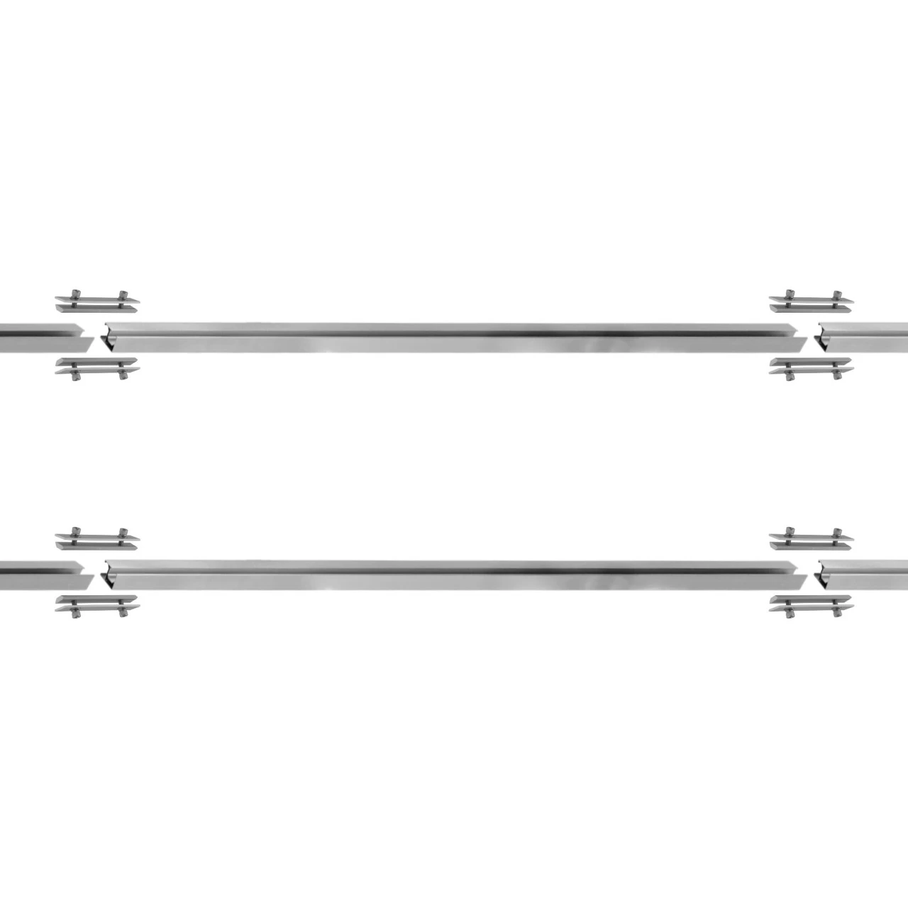 Zelsius Universal Aluminium Montageschienen Set Für Solaranlagen, 14-teilig, Aluprofil 4 Zelsius Universal Aluminium Montageschienen Set Für Solaranlagen, 14-teilig, Aluprofil – Bild 2