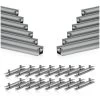Zelsius Universal Aluminium Montageschienen Set Für Solaranlagen, 28-teilig, Aluprofil -Camping Store somo3f set4 schiene verbinder fuer solarpanelhalterung bild1 2000px 1280x1280